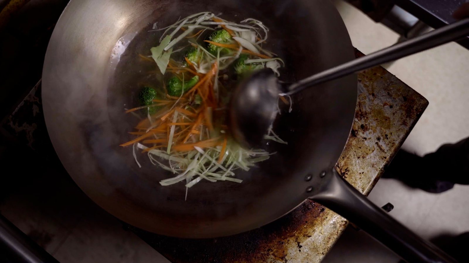 Frame from a restaurant promo video filmed in Oak Creek, Wisconsin